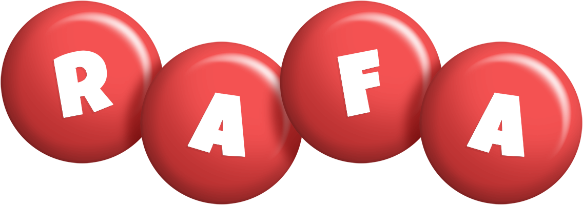 Rafa candy-red logo