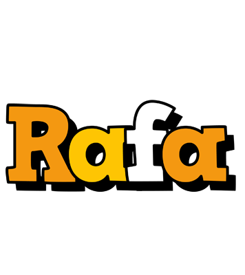 Rafa cartoon logo