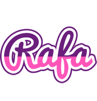 Rafa cheerful logo