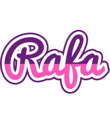 Rafa cheerful logo