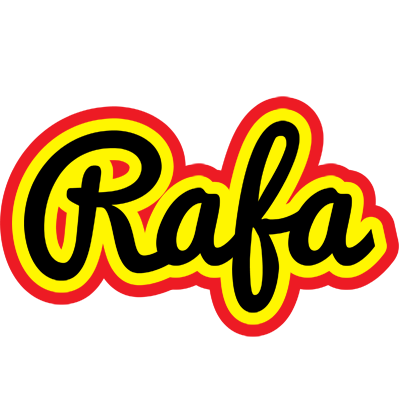 Rafa flaming logo