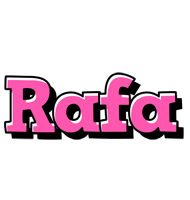 Rafa girlish logo