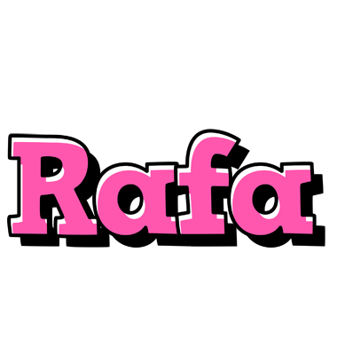 Rafa girlish logo