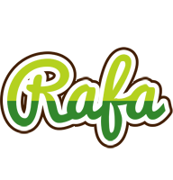 Rafa golfing logo