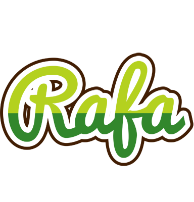 Rafa golfing logo