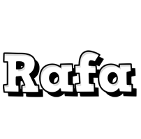 Rafa snowing logo