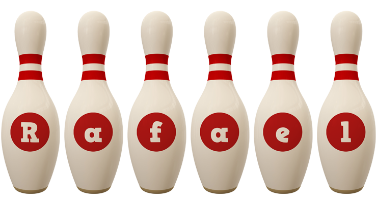 Rafael bowling-pin logo