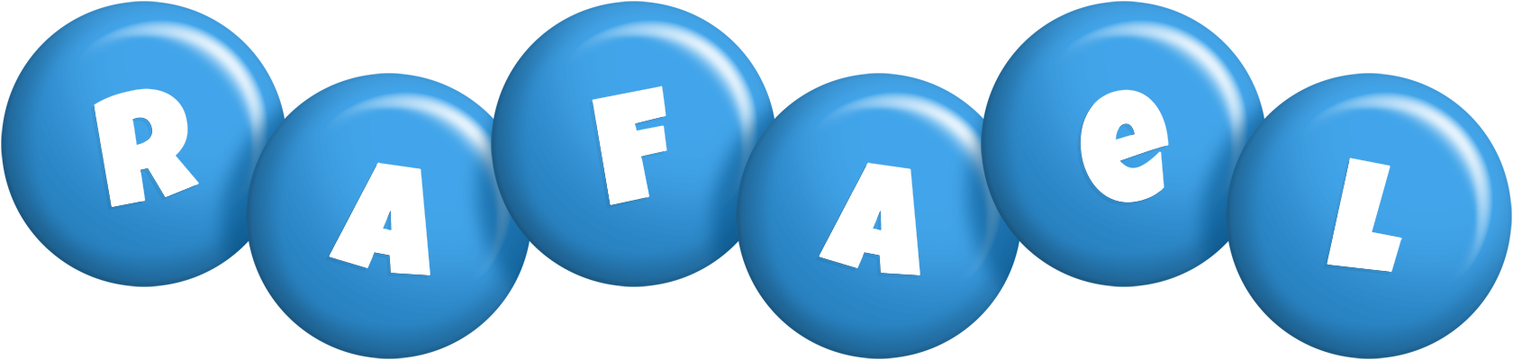Rafael candy-blue logo