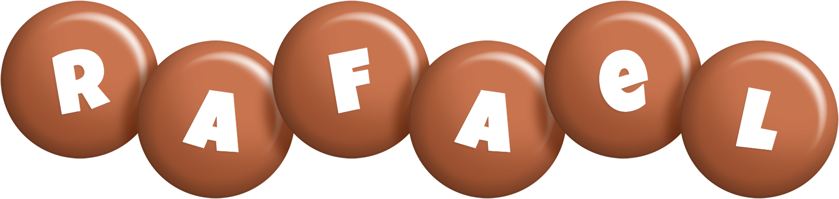Rafael candy-brown logo