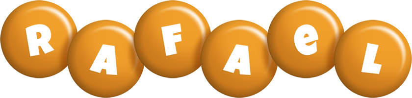 Rafael candy-orange logo