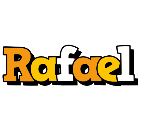 Rafael cartoon logo