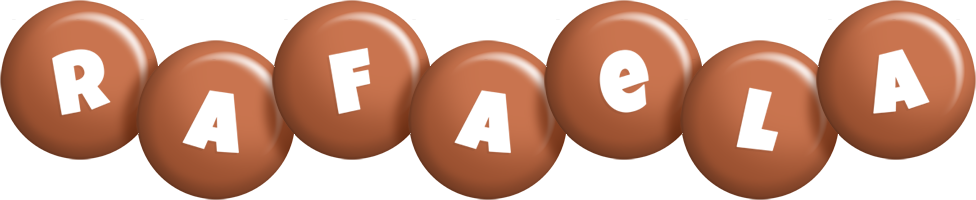 Rafaela candy-brown logo