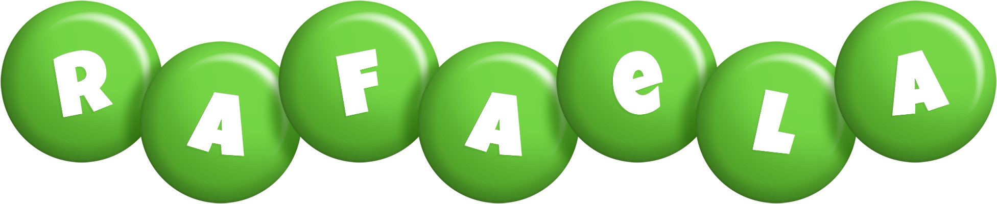 Rafaela candy-green logo