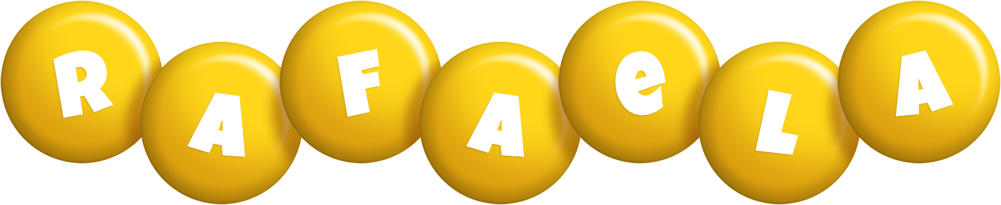 Rafaela candy-yellow logo