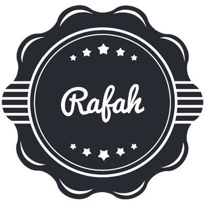 Rafah badge logo