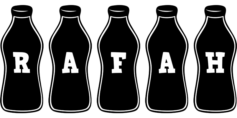 Rafah bottle logo