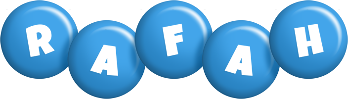 Rafah candy-blue logo