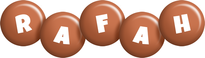 Rafah candy-brown logo