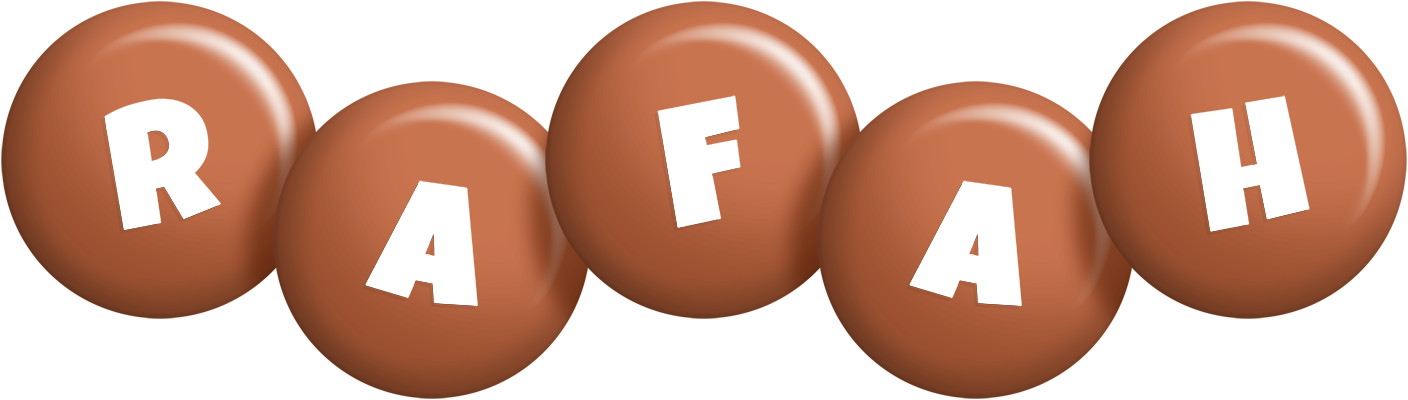 Rafah candy-brown logo