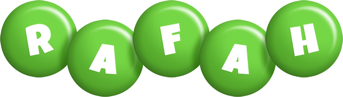 Rafah candy-green logo