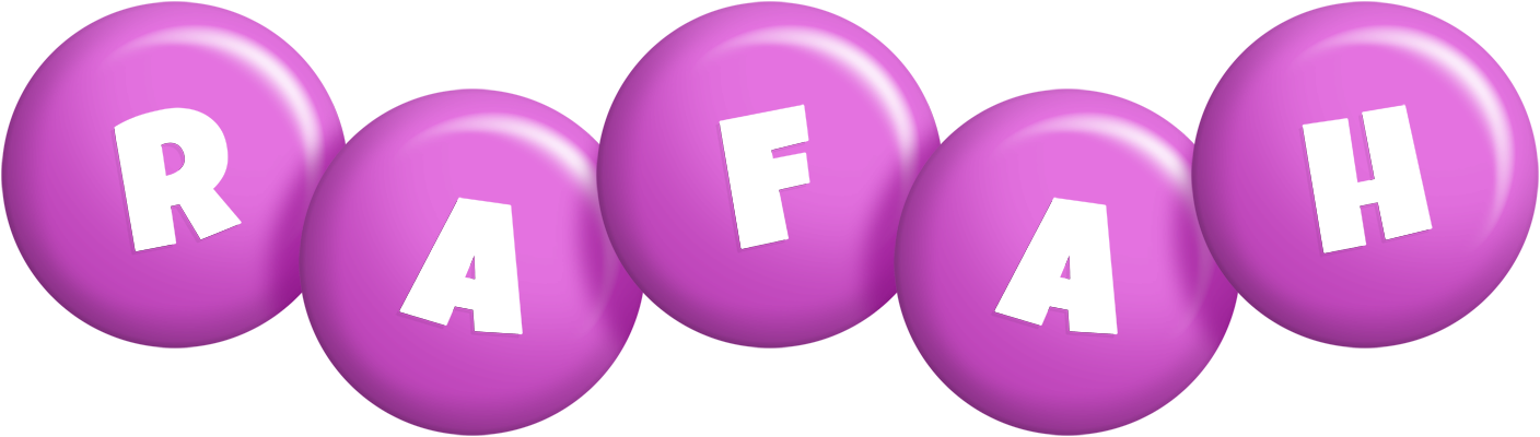Rafah candy-purple logo