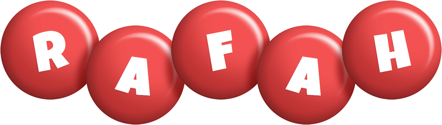 Rafah candy-red logo