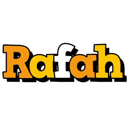Rafah cartoon logo
