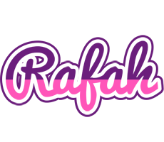 Rafah cheerful logo