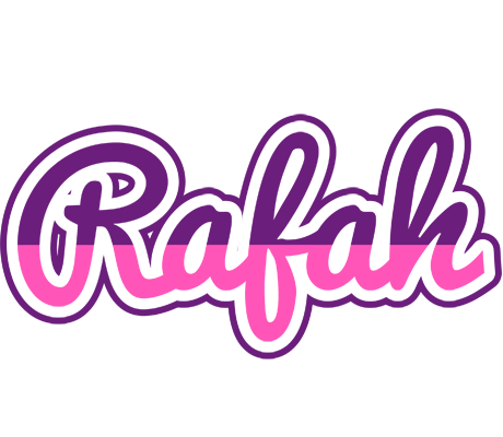 Rafah cheerful logo