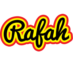 Rafah flaming logo