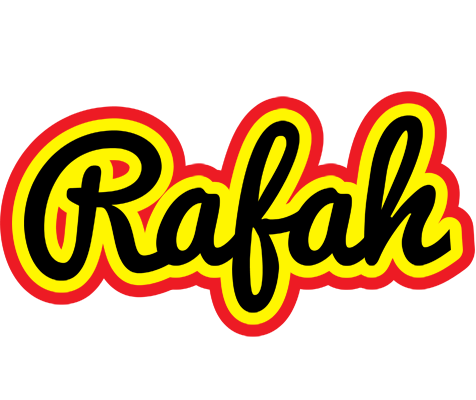 Rafah flaming logo