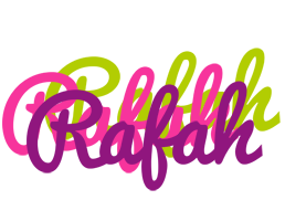 Rafah flowers logo