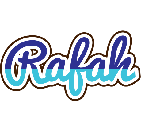 Rafah raining logo