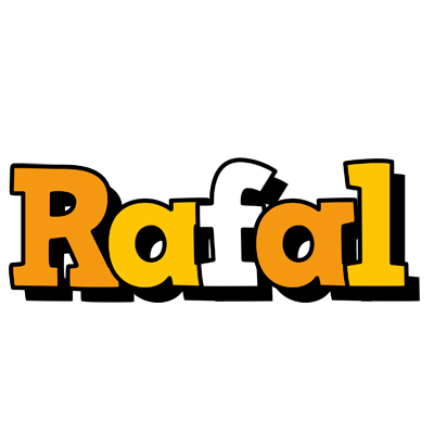 Rafal cartoon logo