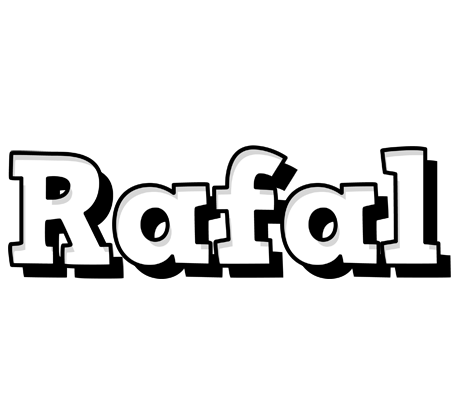 Rafal snowing logo