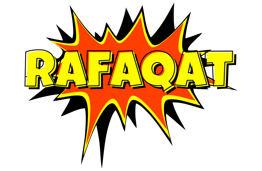 Rafaqat bazinga logo
