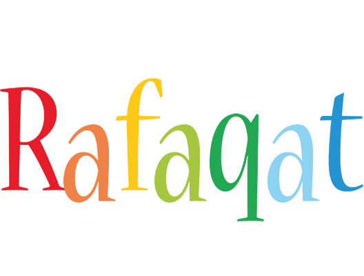 Rafaqat birthday logo