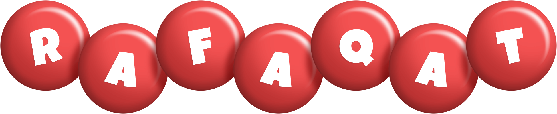Rafaqat candy-red logo