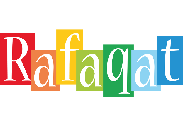 Rafaqat colors logo