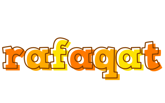 Rafaqat desert logo