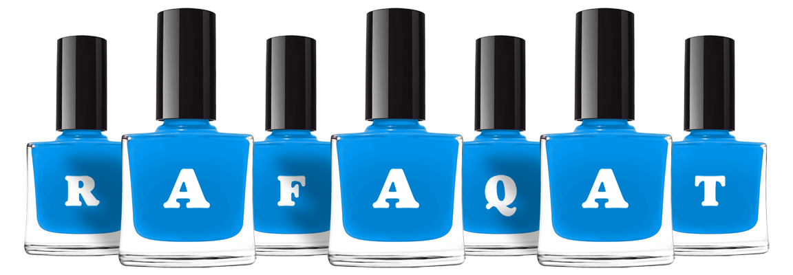 Rafaqat glossy logo