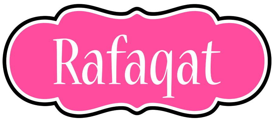 Rafaqat invitation logo