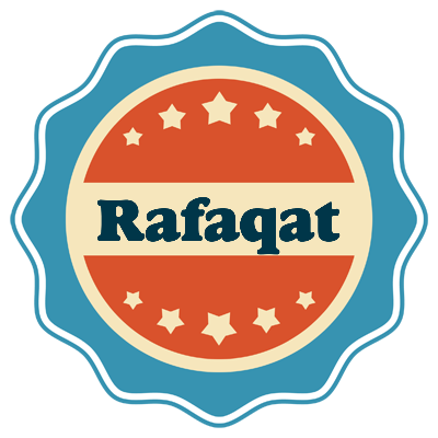 Rafaqat labels logo