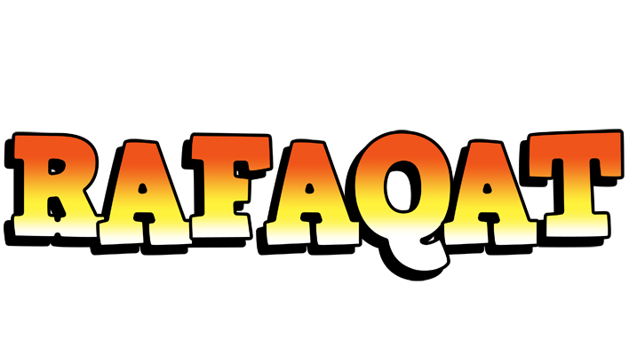 Rafaqat sunset logo