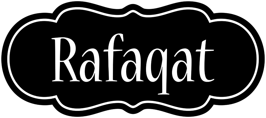 Rafaqat welcome logo