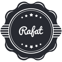 Rafat badge logo