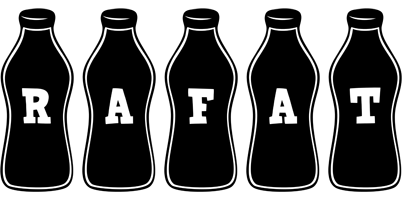 Rafat bottle logo