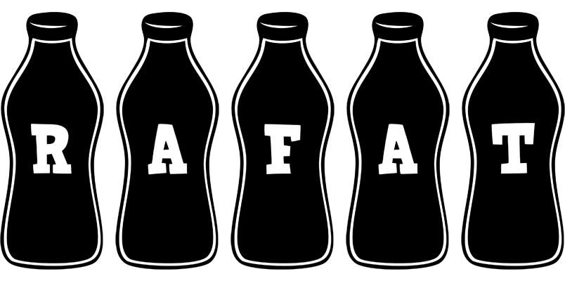 Rafat bottle logo