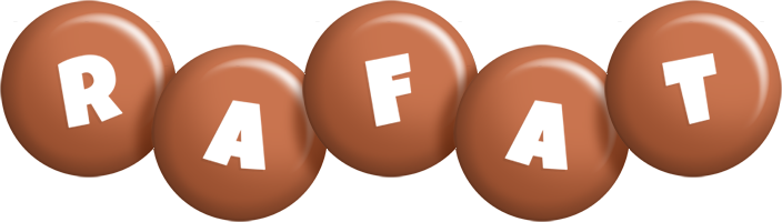 Rafat candy-brown logo