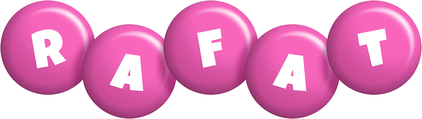 Rafat candy-pink logo